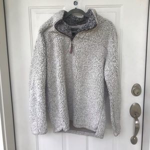 Sherpa 1/4 zip pullover